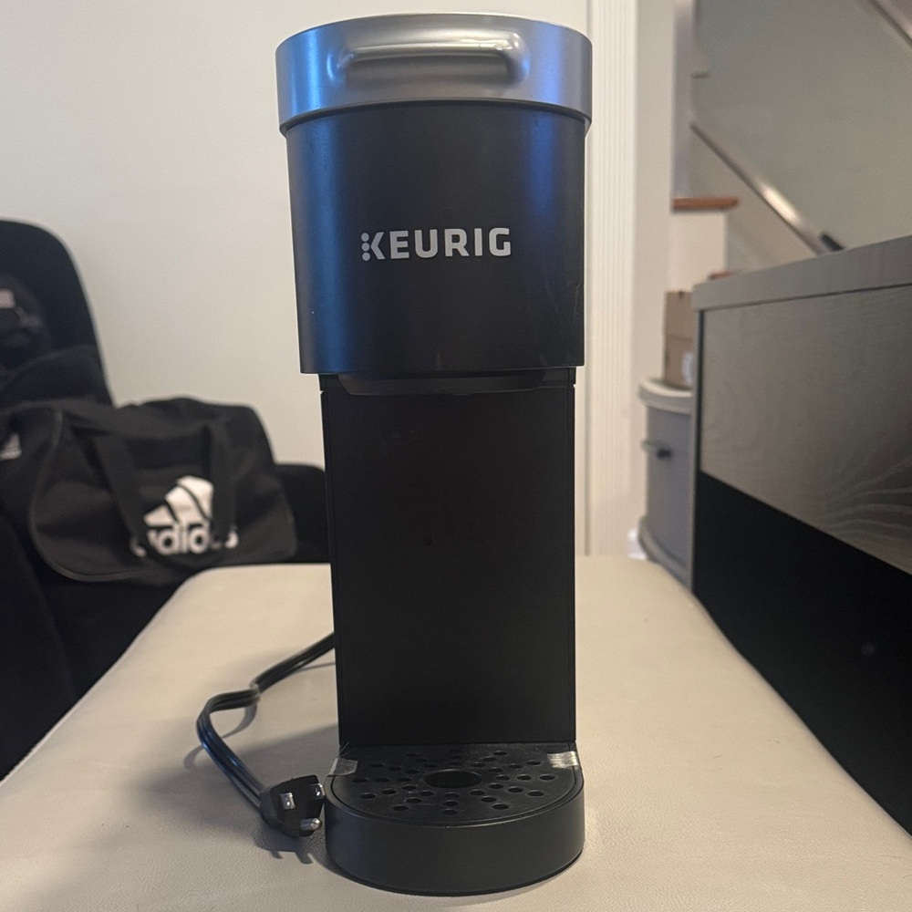 Keurig Compact Coffee Brewer - Black and Silver